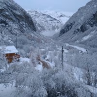 Dans le calme absolu de la valée de Prapic